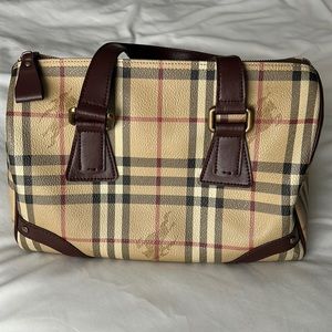 BURBERRY BOSTON SATCHEL